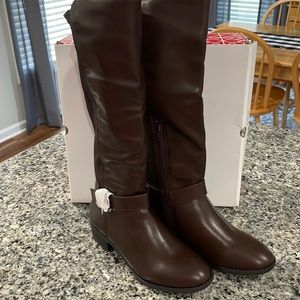 Rampage Brown Riding Boots